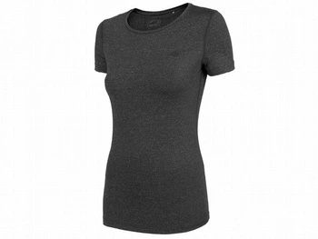 Koszulka damska  4F głęboka czerń melanż