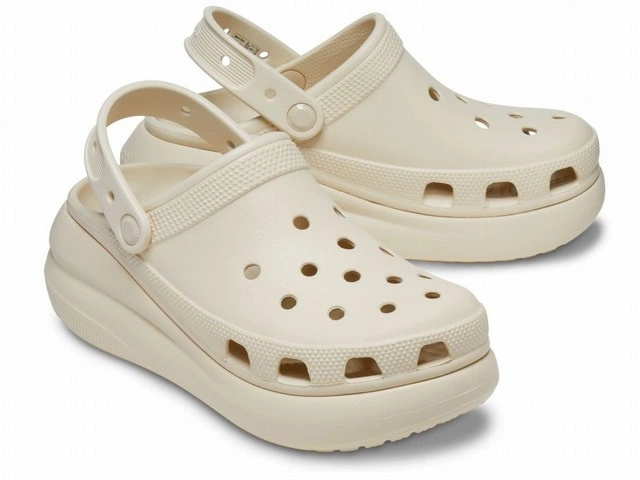 Klapki Crocs Classic Crush Clog Bone
