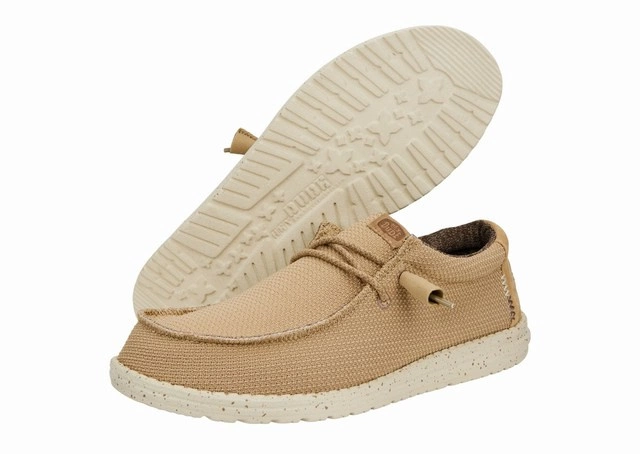 Buty Hey Dude Wally Sport Mesh Tan/White