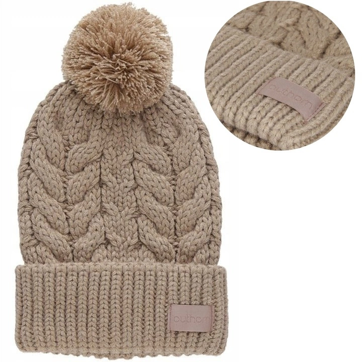 Czapka Outhorn jasny brąz