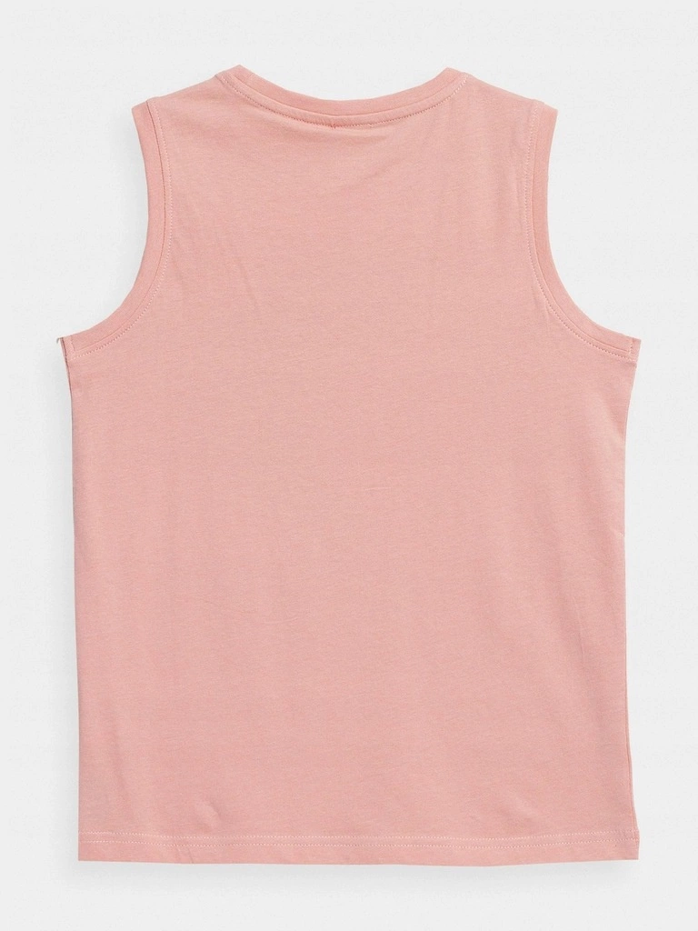 Koszulka chłopięca 4F łososiowy