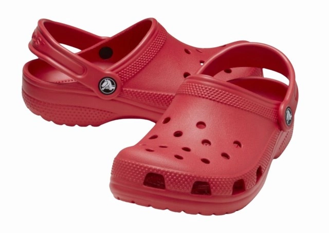 Klapki Crocs Classic Kids Clog Varsity Red