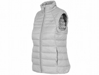 Kamizelka damska 4F chłodny jasny szary