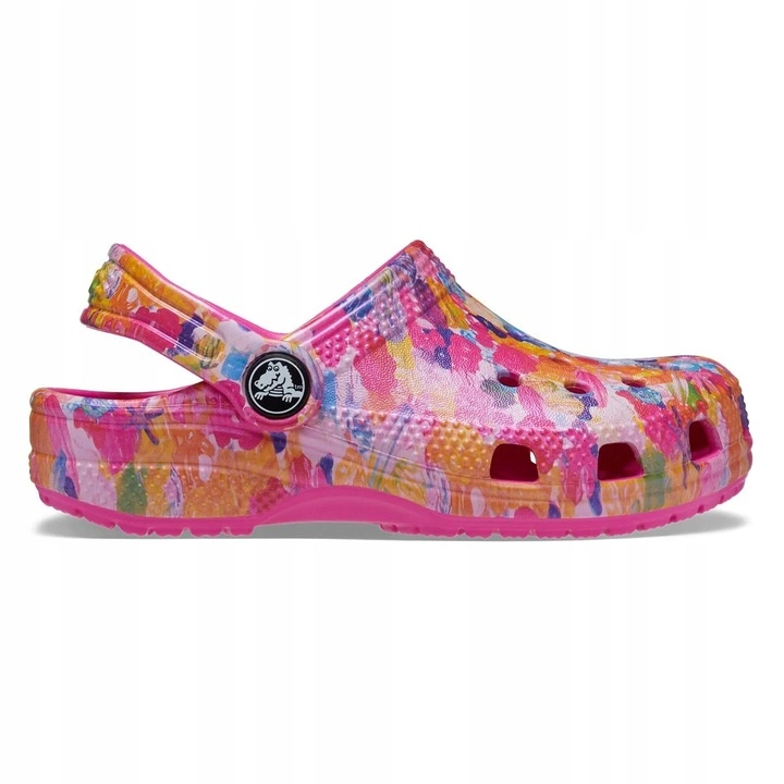 Klapki Crocs Classic Hyper Real Clog Kids Multi