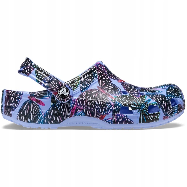 Klapki Crocs Classic Butterfly Clog Moon Jelly/ Multi