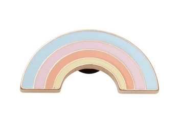 Jibbitz Crocs Gold Pastel Rainbow