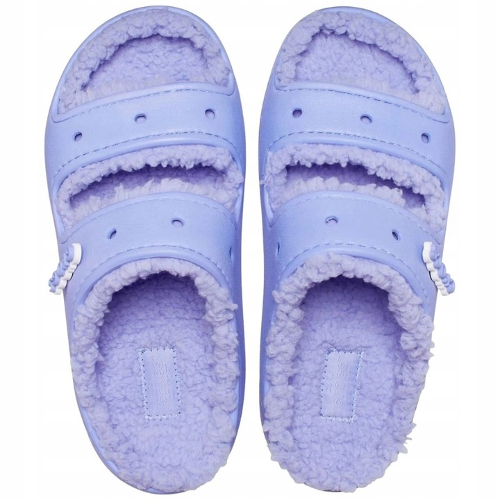 Klapki Crocs Classic Cozzy Sandal digital violet