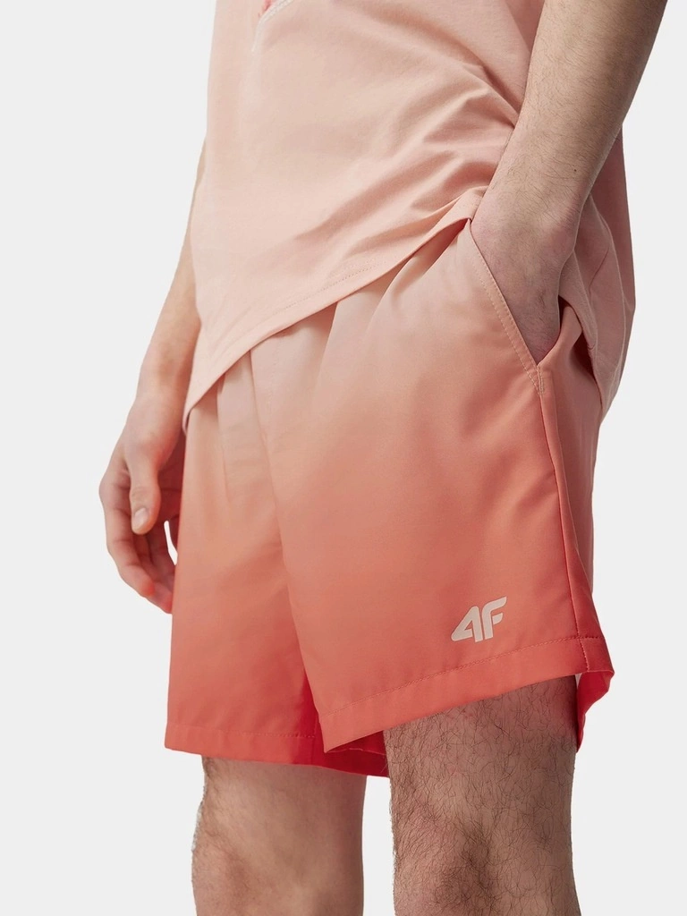 Szorty kąpielowe męskie 4F łososiowy
