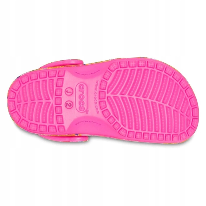 Klapki Crocs Classic Hyper Real Clog Kids Multi