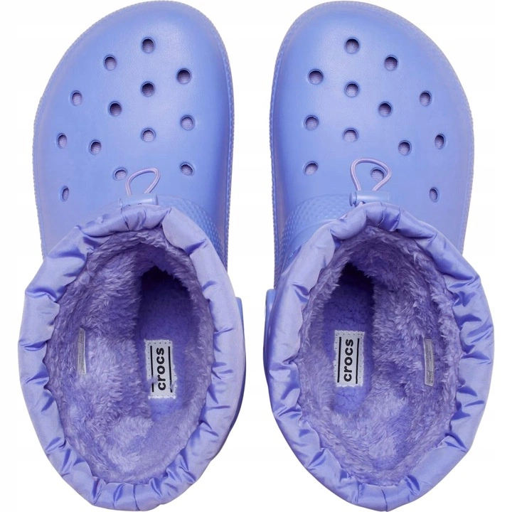 Klapki Crocs Classic Lined Neo Puff Boot digital v