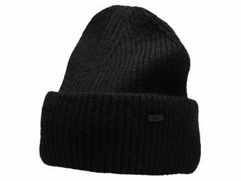 Czapka damska 4F głęboka czerń