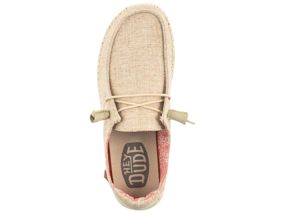 Buty Hey Dude Wendy Chambray White Nut