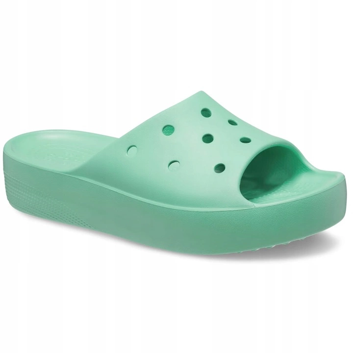 Klapki Crocs Classic Platform Slide W Jade Stone