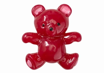 Jibbitz Crocs Pink Acrylic Teddy