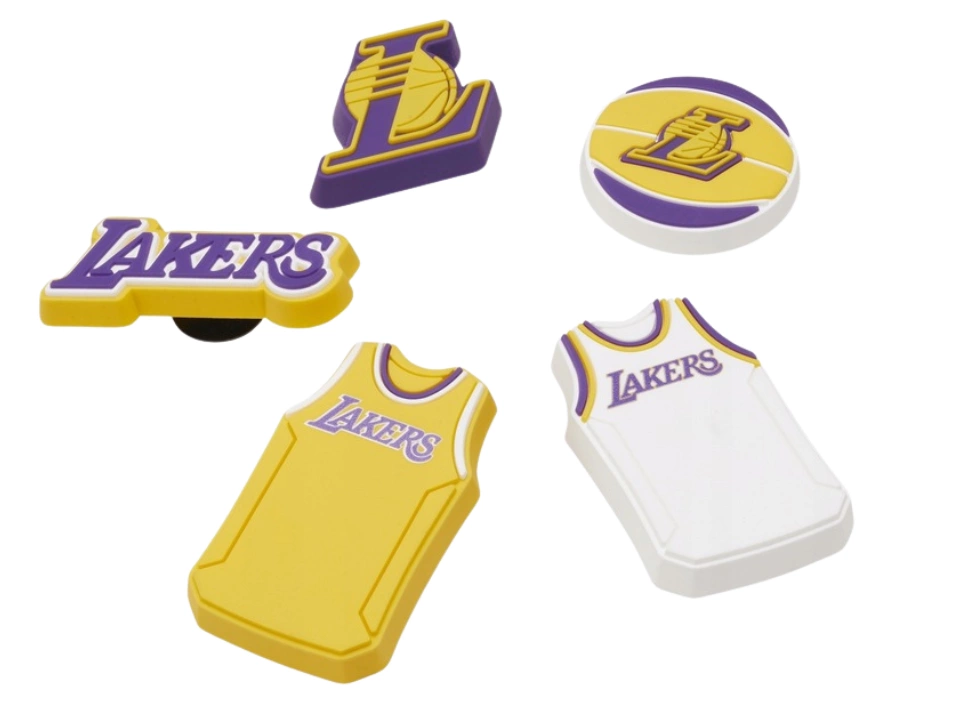 Jibbitz Crocs NBA Los Angeles Lakers 5Pack