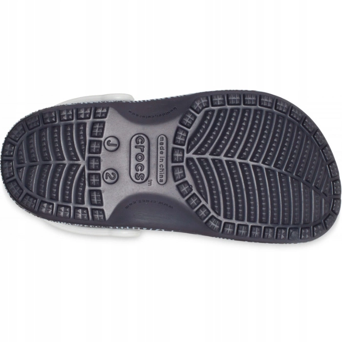 Klapki Crocs Classic Topographic Clog Kids Deep Navy/ Multi 