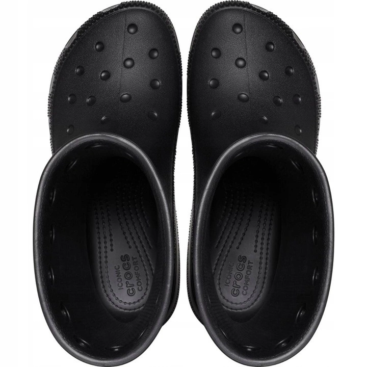 Kalosze Crocs Classic Rain Boot Black