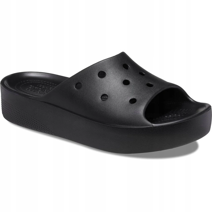 Klapki Crocs Classic Platform Slide W Black