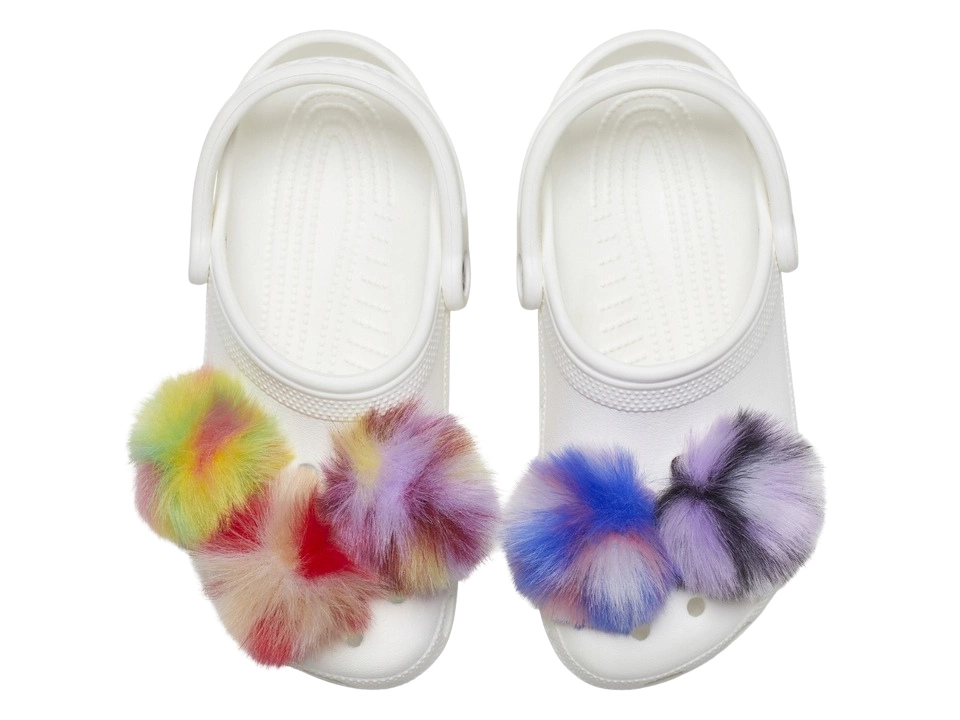 Jibbitz Crocs Dyed Puff 5 Pack