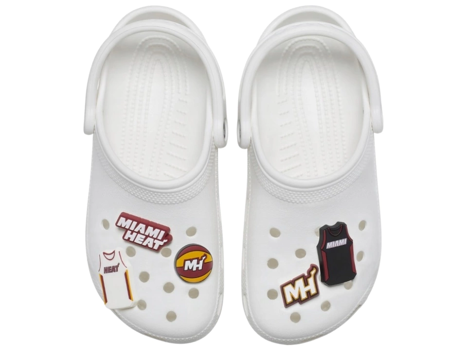Jibbitz Crocs NBA Miami Heat 5 Pack