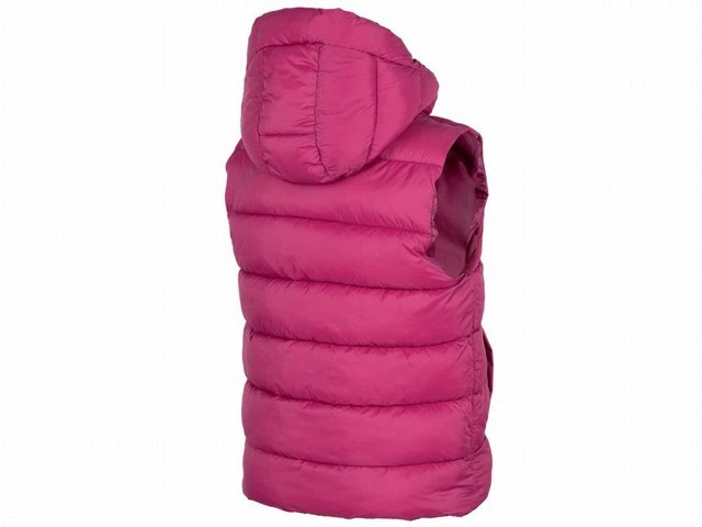 Kamizelka dziewczeca 4F ciemny róż