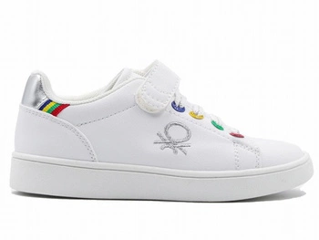Buty Benetton Penn Multirings White
