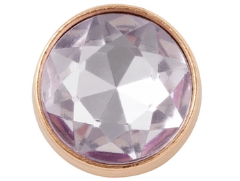 Jibbitz Crocs Lavender Circle Gem