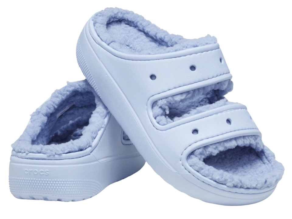 Klapki Crocs Classic Cozzy Sandal blue calcite