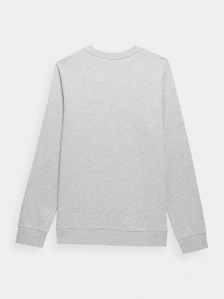 Bluza 4F chłodny jasny szary melanż