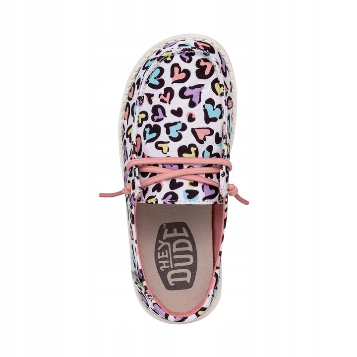 Buty Hey Dude Wendy Youth Cat White Leopard