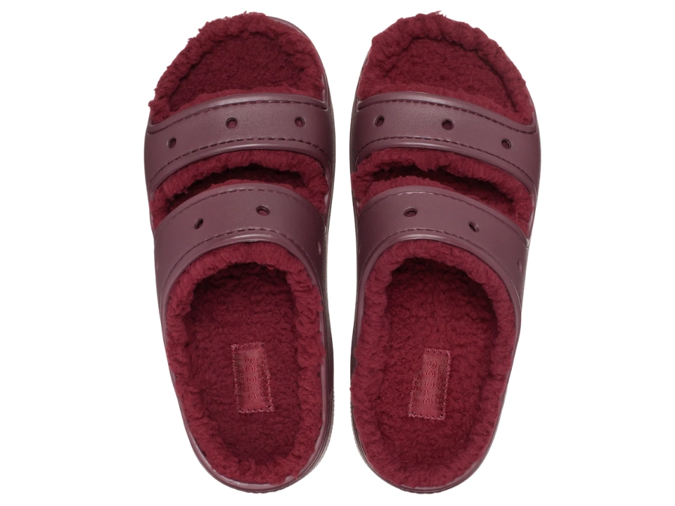 Klapki Crocs Classic Cozzy Sandal dark cherry