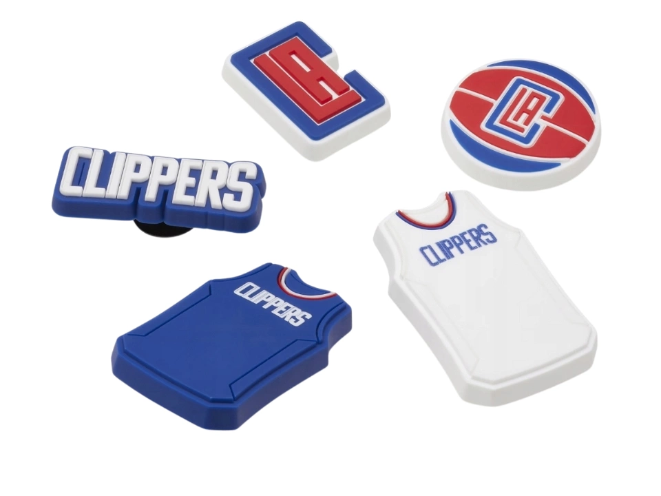 Jibbitz Crocs NBA Los Angeles Clippers 5 Pack