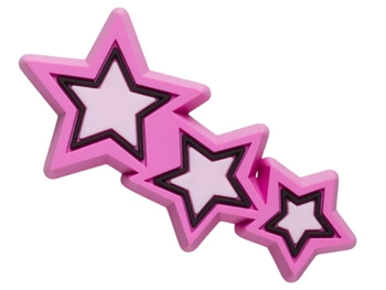 Jibbitz Crocs Triple Pink Star