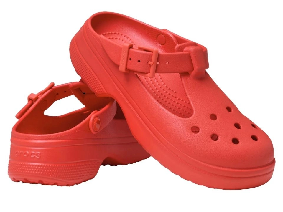 Klapki Crocs Classic Marry Jane Clog cherry red
