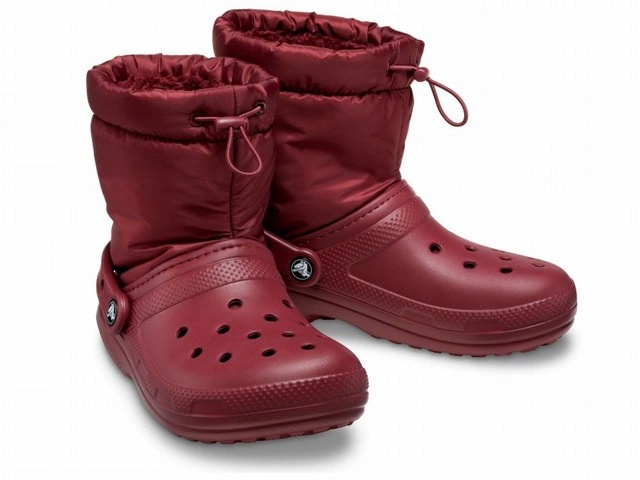 Klapki Crocs Classic Lined Neo Puff Boot 