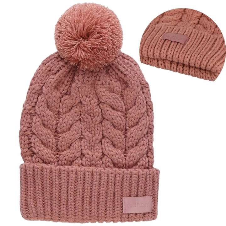 Czapka Outhorn ciemny róż