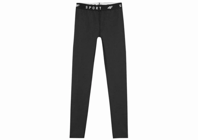 Legginsy damskie 4F głęboka czerń