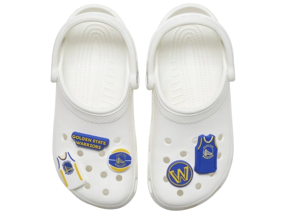 Jibbitz Crocs NBA Golden State Warriors 5 Pack